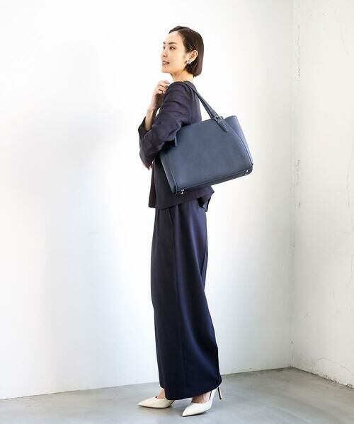 MK MICHEL KLEIN BAG / エムケーミッシェルクランバッグ トートバッグ | [2WAY/A4収納可]合成皮革ポイントデザイントートバッグ | 詳細16