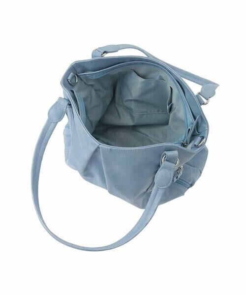 MK MICHEL KLEIN BAG / エムケーミッシェルクランバッグ トートバッグ | [2WAY]合成皮革タックデザイントートバッグ | 詳細14