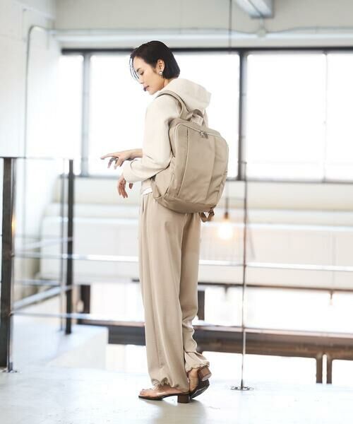 MK MICHEL KLEIN BAG / エムケーミッシェルクランバッグ リュック・バックパック | [撥水/A4収納可]フロントタックデザインリュック | 詳細15