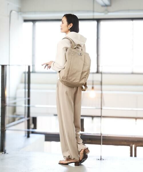 MK MICHEL KLEIN BAG / エムケーミッシェルクランバッグ リュック・バックパック | [撥水/A4収納可]フロントタックデザインリュック | 詳細16