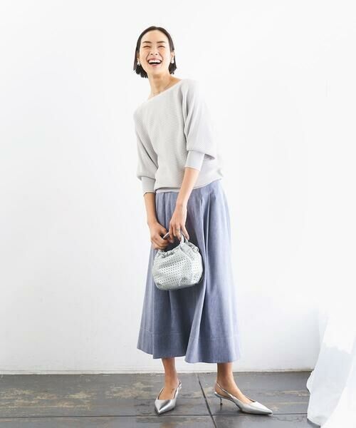 MK MICHEL KLEIN BAG / エムケーミッシェルクランバッグ ショルダーバッグ | [2WAY]パンチングデザインラウンドミニバッグ | 詳細20