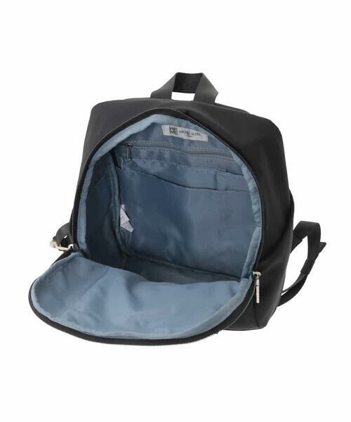 MK MICHEL KLEIN BAG / エムケーミッシェルクランバッグ リュック・バックパック | [撥水]フロントタックデザインミニリュック | 詳細13