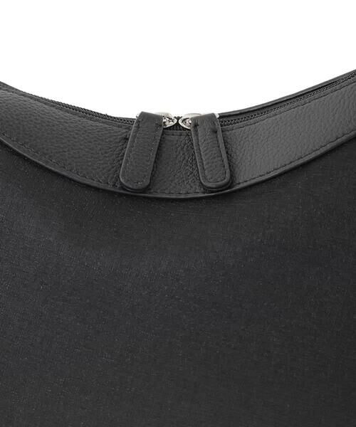 MK MICHEL KLEIN BAG / エムケーミッシェルクランバッグ ショルダーバッグ | [軽量/2WAY]異素材ポイントラウンドショルダーバッグ | 詳細15