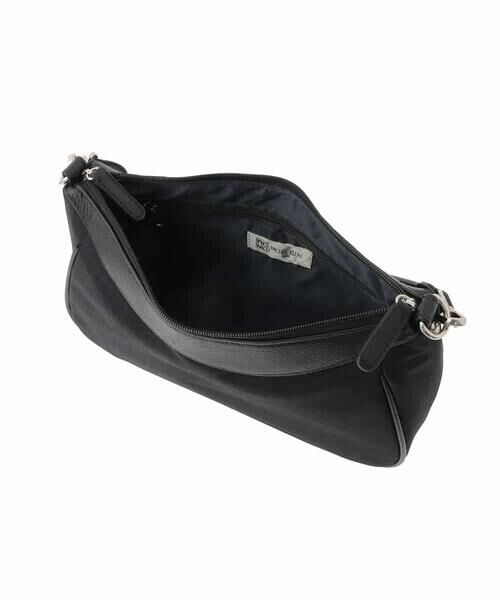 MK MICHEL KLEIN BAG / エムケーミッシェルクランバッグ ショルダーバッグ | [軽量/2WAY]異素材ポイントラウンドショルダーバッグ | 詳細16