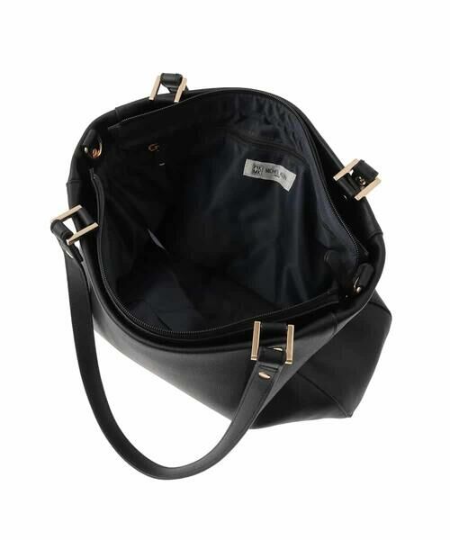 MK MICHEL KLEIN BAG / エムケーミッシェルクランバッグ トートバッグ | [2WAY/A4収納可]メタルポイント牛革トートバッグ | 詳細14
