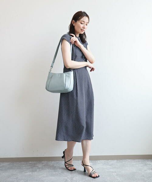 MK MICHEL KLEIN BAG / エムケーミッシェルクランバッグ ショルダーバッグ | [2WAY]切り替えポケット牛革ショルダーバッグ | 詳細17