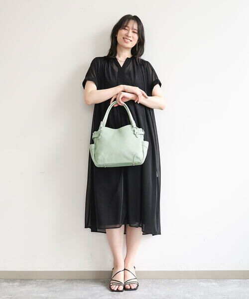 MK MICHEL KLEIN BAG / エムケーミッシェルクランバッグ トートバッグ | [2WAY]サイドポケットデザイントートバッグ | 詳細15