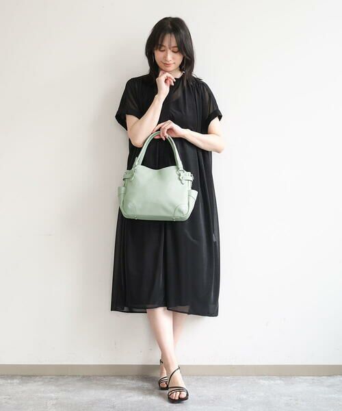 MK MICHEL KLEIN BAG / エムケーミッシェルクランバッグ トートバッグ | [2WAY]サイドポケットデザイントートバッグ | 詳細16