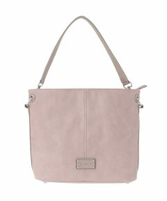 MK MICHEL KLEIN BAG / エムケーミッシェルクランバッグ ショルダーバッグ | [2WAY]メタルタグアクセントショルダーバッグ