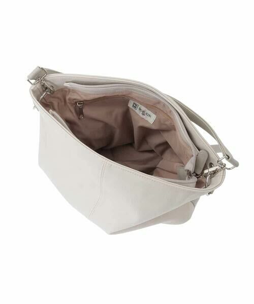 MK MICHEL KLEIN BAG / エムケーミッシェルクランバッグ ショルダーバッグ | [2WAY]メタルタグアクセントショルダーバッグ | 詳細15