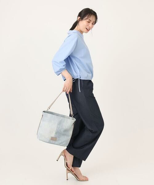 MK MICHEL KLEIN BAG / エムケーミッシェルクランバッグ ショルダーバッグ | [2WAY]メタルタグアクセントショルダーバッグ | 詳細19