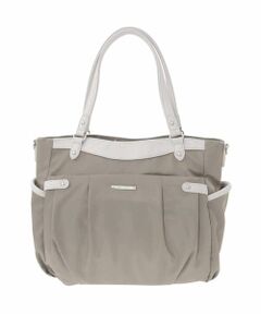 MK MICHEL KLEIN BAG / エムケーミッシェルクランバッグ トートバッグ | [撥水/2WAY/A4収納可]サイドポケットパイピングバッグ