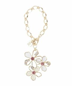 MK MICHEL KLEIN BAG / エムケーミッシェルクランバッグ チャーム | 透かしフラワーモチーフチャーム