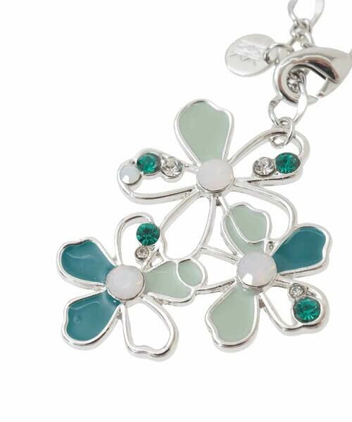 MK MICHEL KLEIN BAG / エムケーミッシェルクランバッグ チャーム | 透かしフラワーモチーフチャーム | 詳細3