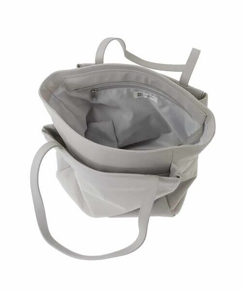 MK MICHEL KLEIN BAG / エムケーミッシェルクランバッグ トートバッグ | [A4収納可]異素材ジョイントスクエアトートバッグ | 詳細10