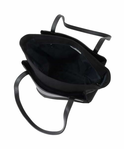 MK MICHEL KLEIN BAG / エムケーミッシェルクランバッグ トートバッグ | [A4収納可]異素材ジョイントスクエアトートバッグ | 詳細12