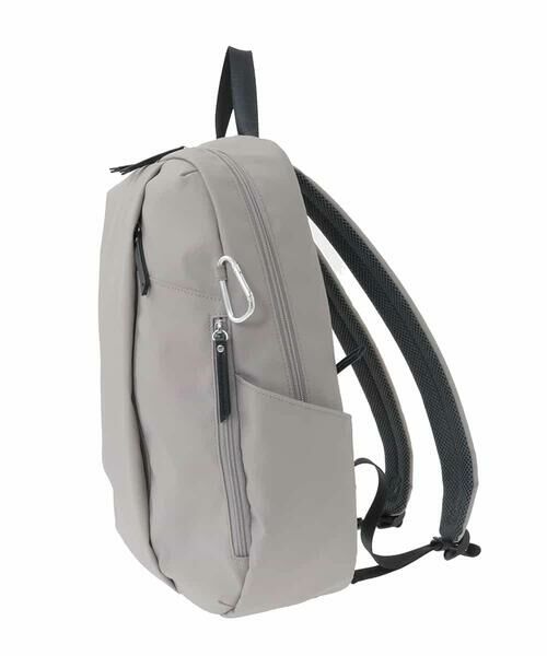 MK MICHEL KLEIN BAG / エムケーミッシェルクランバッグ リュック・バックパック | [A4収納可/カラビナ付き]センターポケットデザインリュック | 詳細2