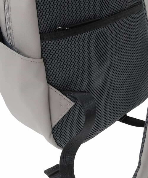 MK MICHEL KLEIN BAG / エムケーミッシェルクランバッグ リュック・バックパック | [A4収納可/カラビナ付き]センターポケットデザインリュック | 詳細6