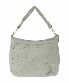 MK MICHEL KLEIN BAG / エムケーミッシェルクランバッグ ショルダーバッグ | [2WAY]パンチングレイヤーデザインバッグ