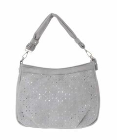 MK MICHEL KLEIN BAG / エムケーミッシェルクランバッグ ショルダーバッグ | [2WAY]パンチングレイヤーデザインバッグ