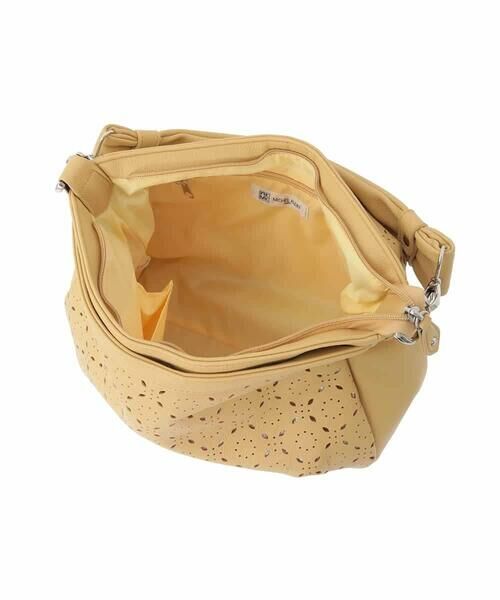MK MICHEL KLEIN BAG / エムケーミッシェルクランバッグ ショルダーバッグ | [2WAY]パンチングレイヤーデザインバッグ | 詳細10