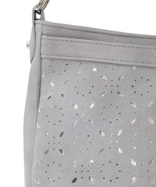 MK MICHEL KLEIN BAG / エムケーミッシェルクランバッグ ショルダーバッグ | [2WAY]パンチングレイヤーデザインバッグ | 詳細13