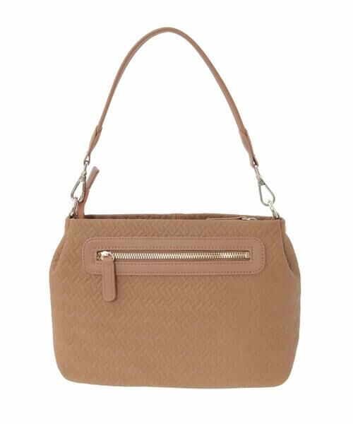 MK MICHEL KLEIN BAG / エムケーミッシェルクランバッグ ショルダーバッグ | [2WAY]編み柄デザインワンハンドルバッグ | 詳細3