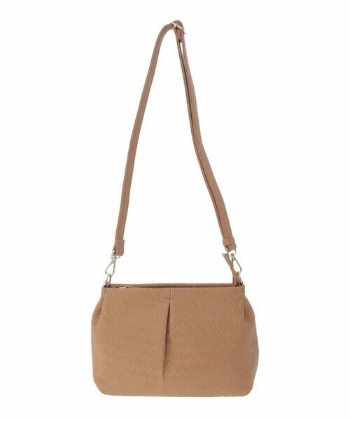 MK MICHEL KLEIN BAG / エムケーミッシェルクランバッグ ショルダーバッグ | [2WAY]編み柄デザインワンハンドルバッグ | 詳細4