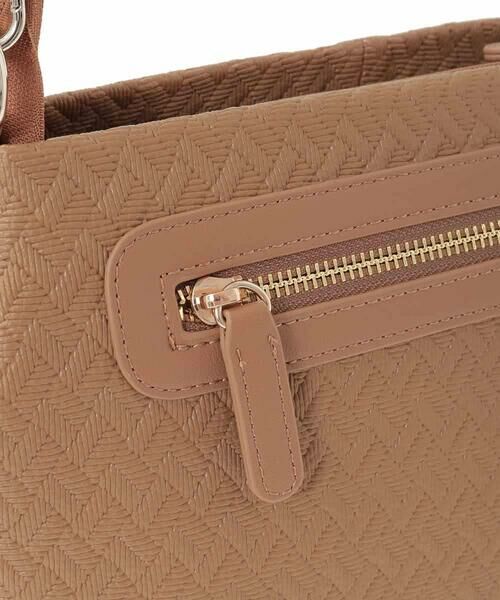 MK MICHEL KLEIN BAG / エムケーミッシェルクランバッグ ショルダーバッグ | [2WAY]編み柄デザインワンハンドルバッグ | 詳細6