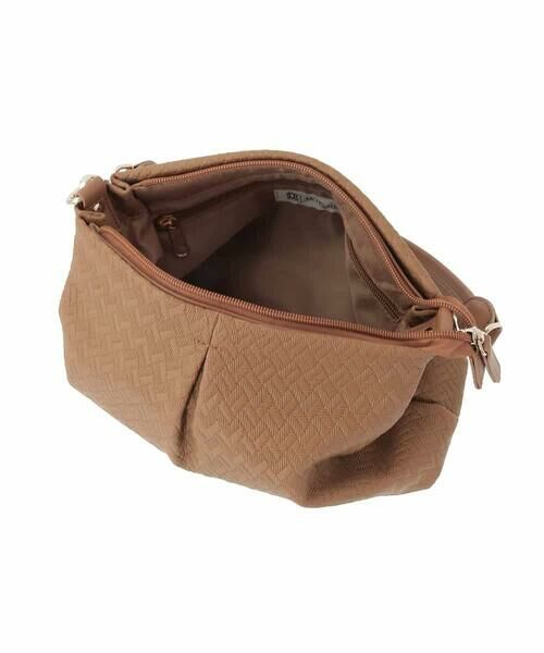 MK MICHEL KLEIN BAG / エムケーミッシェルクランバッグ ショルダーバッグ | [2WAY]編み柄デザインワンハンドルバッグ | 詳細9