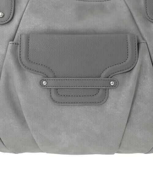 MK MICHEL KLEIN BAG / エムケーミッシェルクランバッグ トートバッグ | [2WAY]フラップポケットデザイントートバッグ | 詳細13