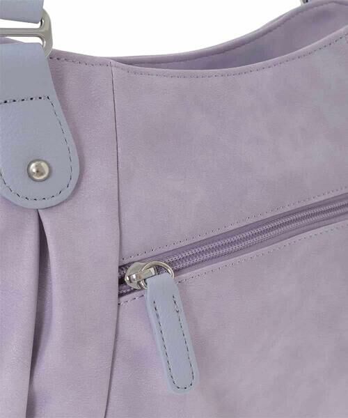 MK MICHEL KLEIN BAG / エムケーミッシェルクランバッグ トートバッグ | [2WAY]フラップポケットデザイントートバッグ | 詳細6