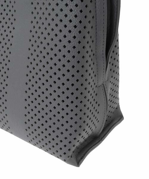 MK MICHEL KLEIN BAG / エムケーミッシェルクランバッグ トートバッグ | [2WAY]バンブーハンドルパンチングバッグ | 詳細6