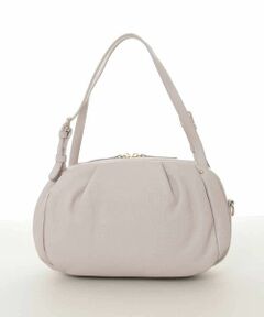 MK MICHEL KLEIN BAG / エムケーミッシェルクランバッグ トートバッグ | [2WAY]ベルトハンドルタックデザイントート