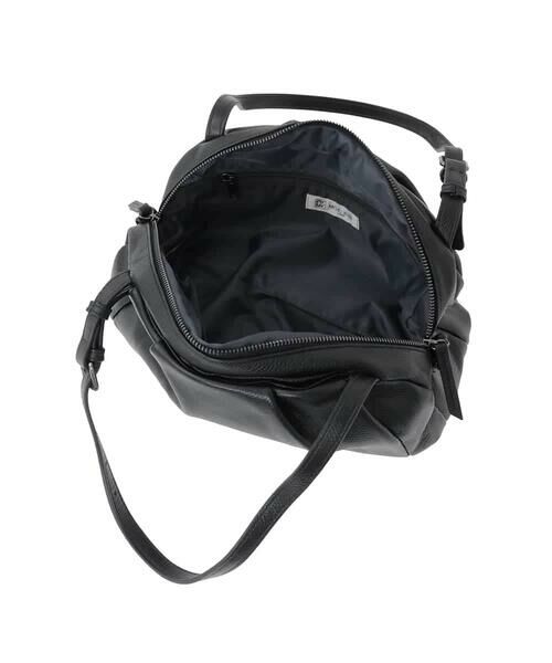 MK MICHEL KLEIN BAG / エムケーミッシェルクランバッグ トートバッグ | [2WAY]ベルトハンドルタックデザイントート | 詳細11