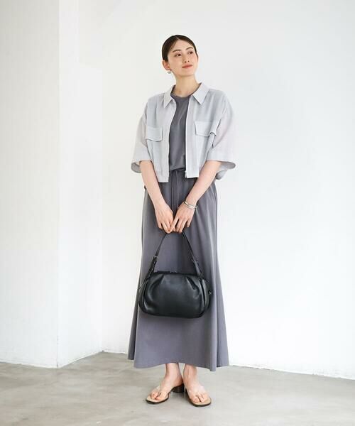 MK MICHEL KLEIN BAG / エムケーミッシェルクランバッグ トートバッグ | [2WAY]ベルトハンドルタックデザイントート | 詳細17