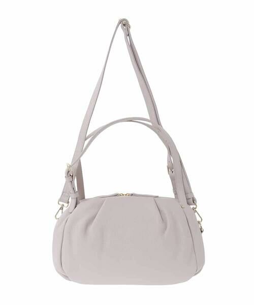 MK MICHEL KLEIN BAG / エムケーミッシェルクランバッグ トートバッグ | [2WAY]ベルトハンドルタックデザイントート | 詳細4