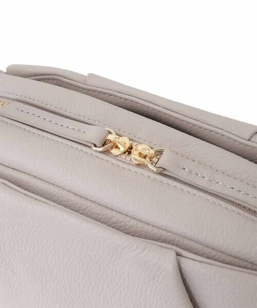 MK MICHEL KLEIN BAG / エムケーミッシェルクランバッグ トートバッグ | [2WAY]ベルトハンドルタックデザイントート | 詳細6