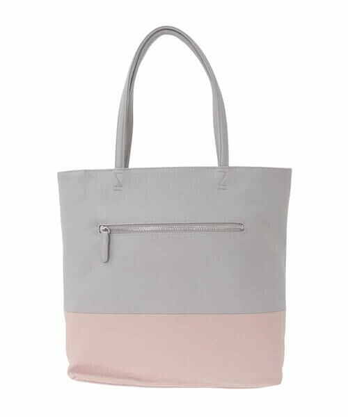 MK MICHEL KLEIN BAG / エムケーミッシェルクランバッグ トートバッグ | バイカラーデザイン牛革トートバッグ | 詳細3