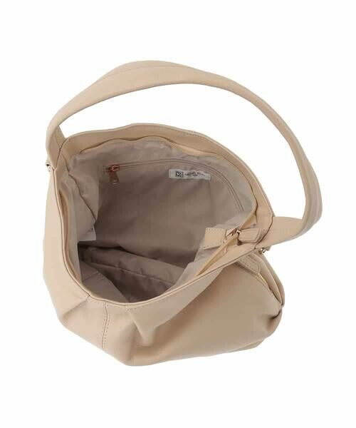 MK MICHEL KLEIN BAG / エムケーミッシェルクランバッグ ショルダーバッグ | [2WAY]タックデザイン牛革ショルダーバッグ | 詳細12