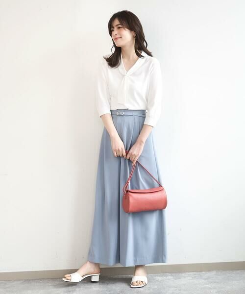 MK MICHEL KLEIN BAG / エムケーミッシェルクランバッグ ショルダーバッグ | [300g以下の軽量]カウレザーシリンダーバッグ | 詳細11