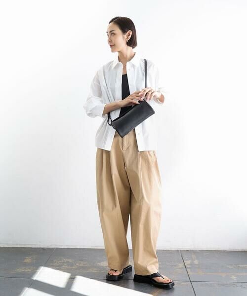 MK MICHEL KLEIN BAG / エムケーミッシェルクランバッグ ショルダーバッグ | [300g以下の軽量]カウレザーシリンダーバッグ | 詳細18