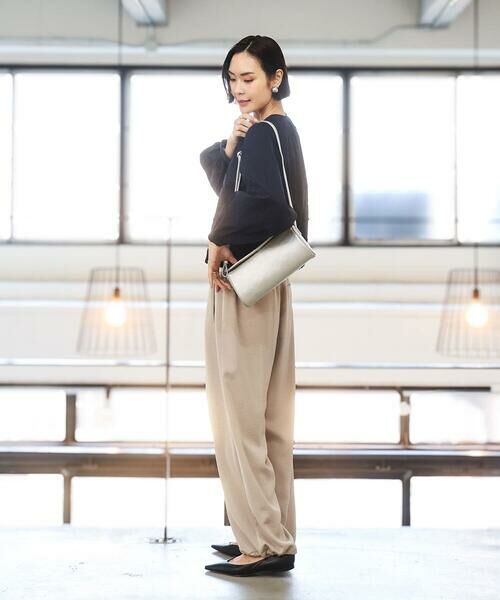 MK MICHEL KLEIN BAG / エムケーミッシェルクランバッグ ショルダーバッグ | [300g以下の軽量]カウレザーシリンダーバッグ | 詳細20