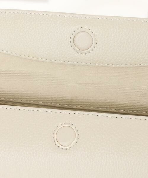 MK MICHEL KLEIN BAG / エムケーミッシェルクランバッグ ショルダーバッグ | [300g以下の軽量]カウレザーシリンダーバッグ | 詳細28