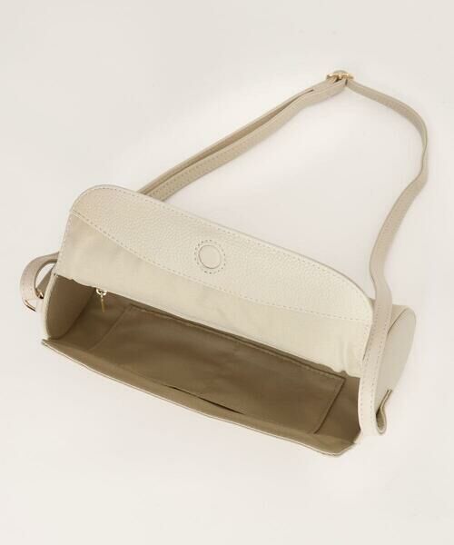 MK MICHEL KLEIN BAG / エムケーミッシェルクランバッグ ショルダーバッグ | [300g以下の軽量]カウレザーシリンダーバッグ | 詳細5