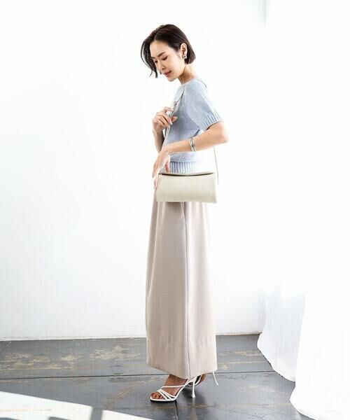 MK MICHEL KLEIN BAG / エムケーミッシェルクランバッグ ショルダーバッグ | [300g以下の軽量]カウレザーシリンダーバッグ | 詳細8