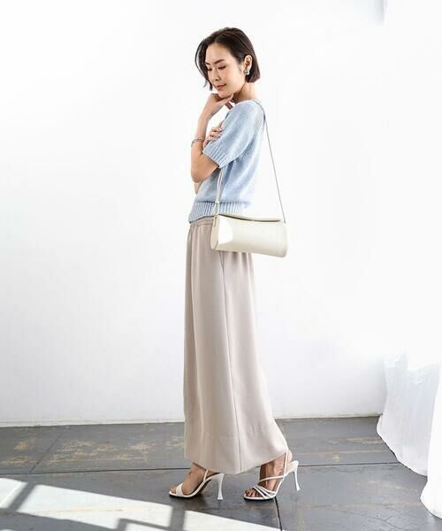 MK MICHEL KLEIN BAG / エムケーミッシェルクランバッグ ショルダーバッグ | [300g以下の軽量]カウレザーシリンダーバッグ | 詳細9