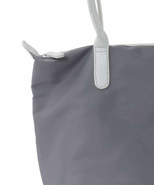 MK MICHEL KLEIN BAG / エムケーミッシェルクランバッグ トートバッグ | レザーポイント軽量トートバッグ | 詳細12