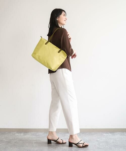 MK MICHEL KLEIN BAG / エムケーミッシェルクランバッグ トートバッグ | [A4収納可]レザーポイント軽量トートバッグ | 詳細16