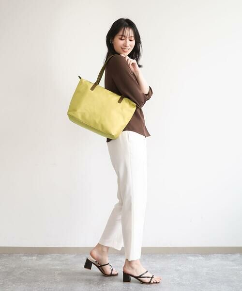 MK MICHEL KLEIN BAG / エムケーミッシェルクランバッグ トートバッグ | [A4収納可]レザーポイント軽量トートバッグ | 詳細17